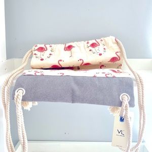 Von Lamezan lined canvas backpack 100% Cotton